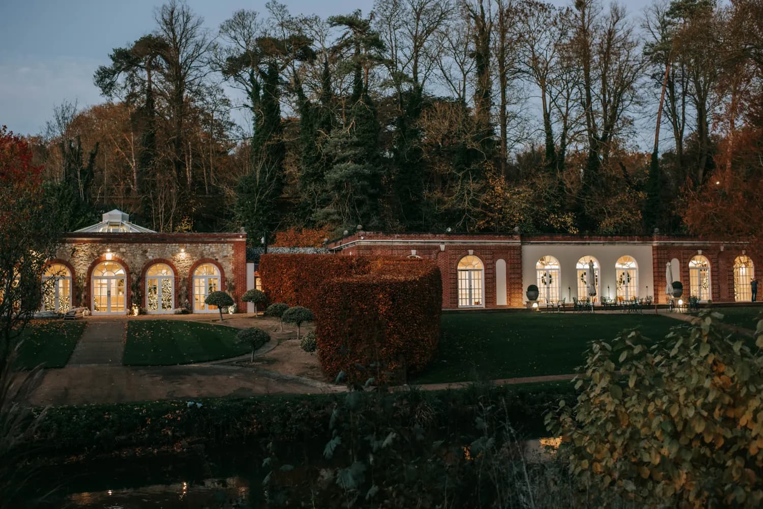 Exterior of The Orangery building